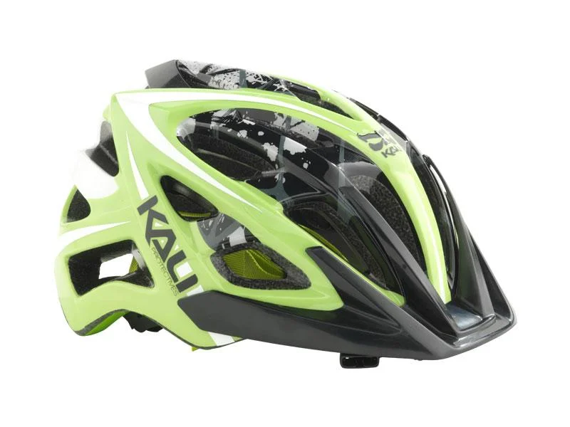 bicycle cleat tension-Kali Avita PC MTB Helmet - Rush Green