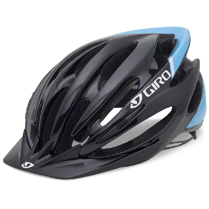 bicycle pedal tires-Giro Sapphire XC Helmet - Womens - Black-Milky Blue