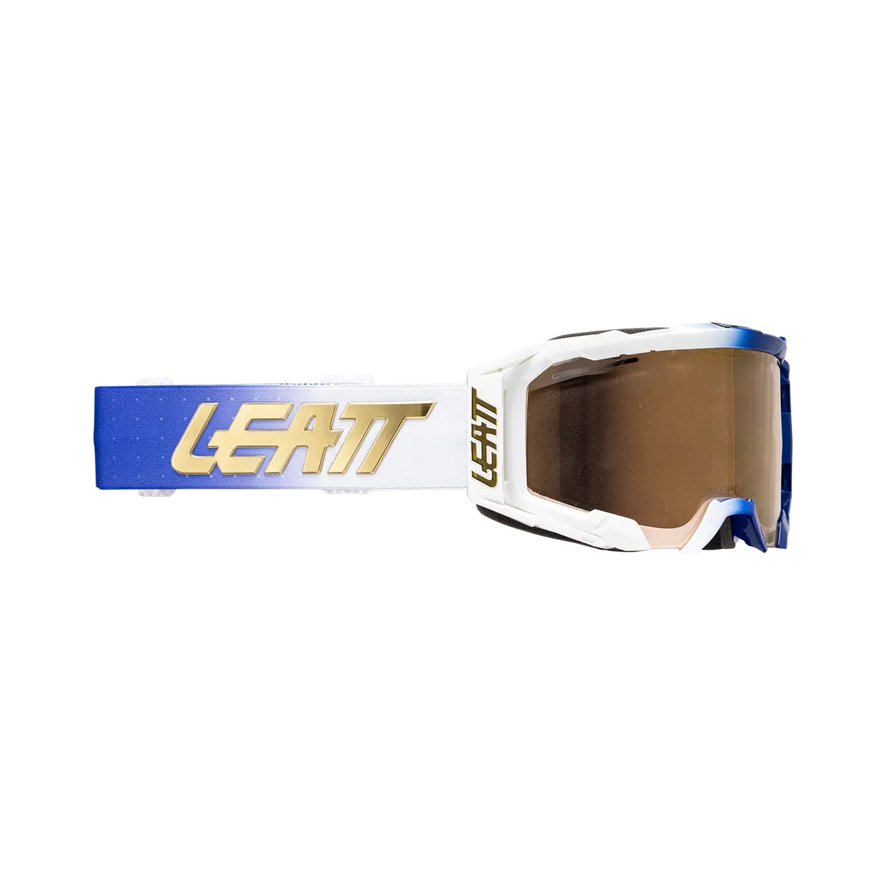 bicycle chain maintenance-Leatt Velocity 5.0 Iriz MTB Goggle - UltraBlue-Bronze - 2024