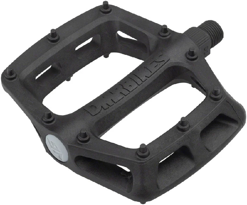 bicycle off-road tires-DMR V6 Pedals - Platform Plastic 9/16" Black