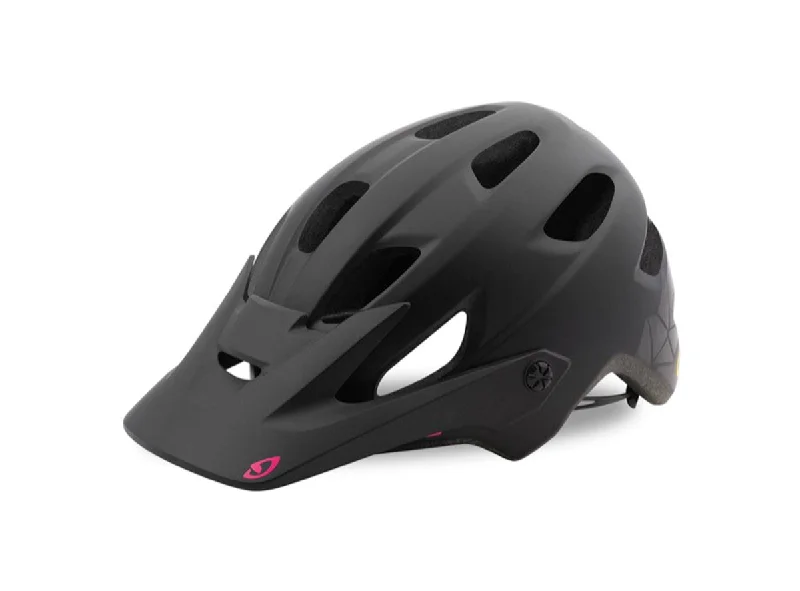 bicycle derailleur tune-Giro Cartelle MIPS MTB Helmet - Womens - Matt Black-Bright Pink - 2018