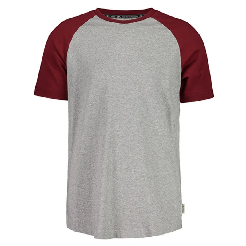 bicycle handlebar swap-T-Shirt Maloja FadreinM - Grigio rosso