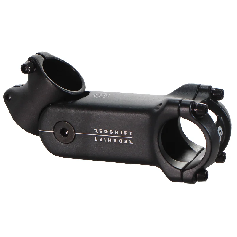 bicycle repair tires-Redshift Sports ShockStop Stem - 100mm 31.8 Clamp +30 1 1/8" Aluminum Black