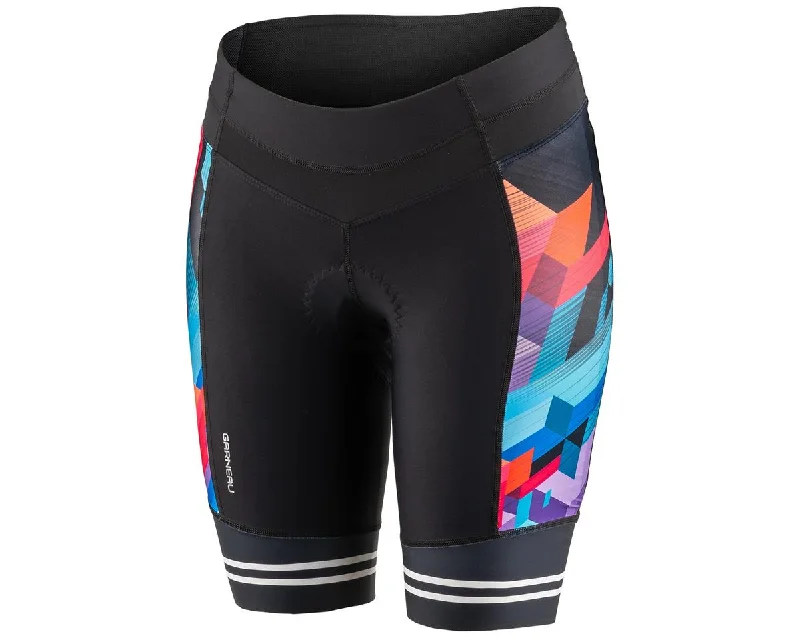 bicycle pump guard-Louis Garneau Neo Power Art Motion Cycling Short - Womens - Black Multi - 2022