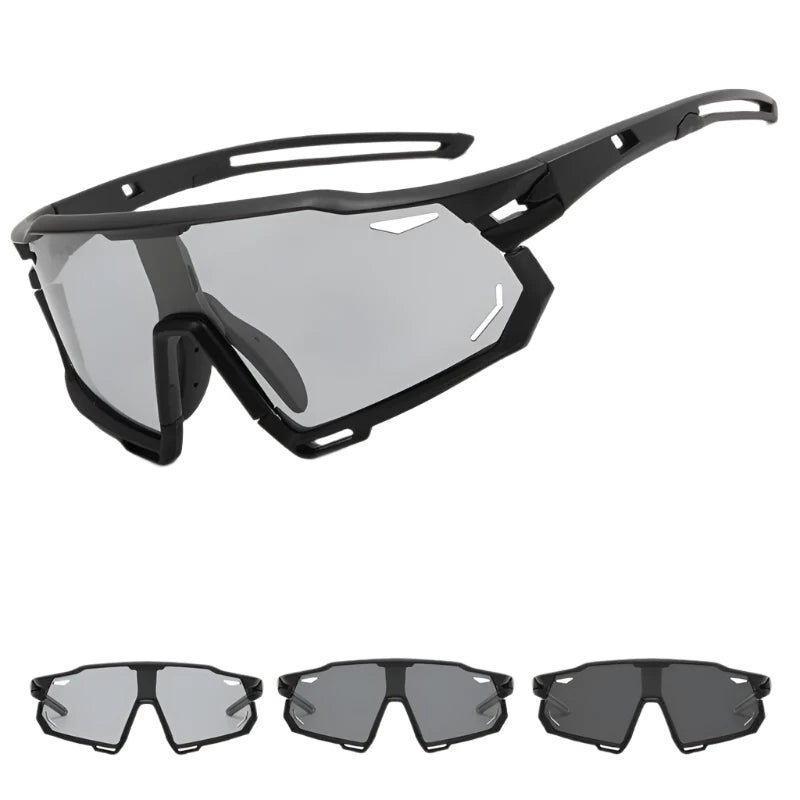 bicycle pedal upgrade-Photochromic Cycling Glasses Men Women Sunglasses Mountain Bike Road Eyewear New Bicycle Riding Outdoor Sports Hiking Goggles