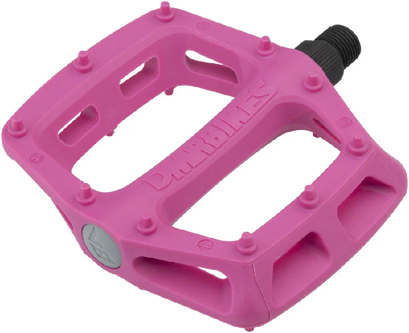 bicycle hill frame-DMR V6 Pedals - Platform Plastic 9/16" Pink