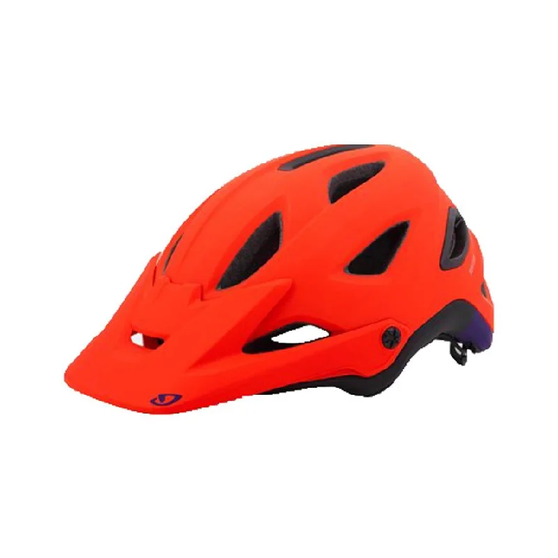 bicycle electric frame-Giro Montaro MIPS MTB Helmet - Matt Vermillion