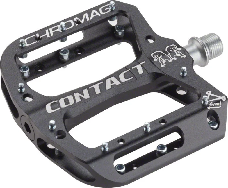 bicycle endurance frame-Chromag Contact Pedals Black