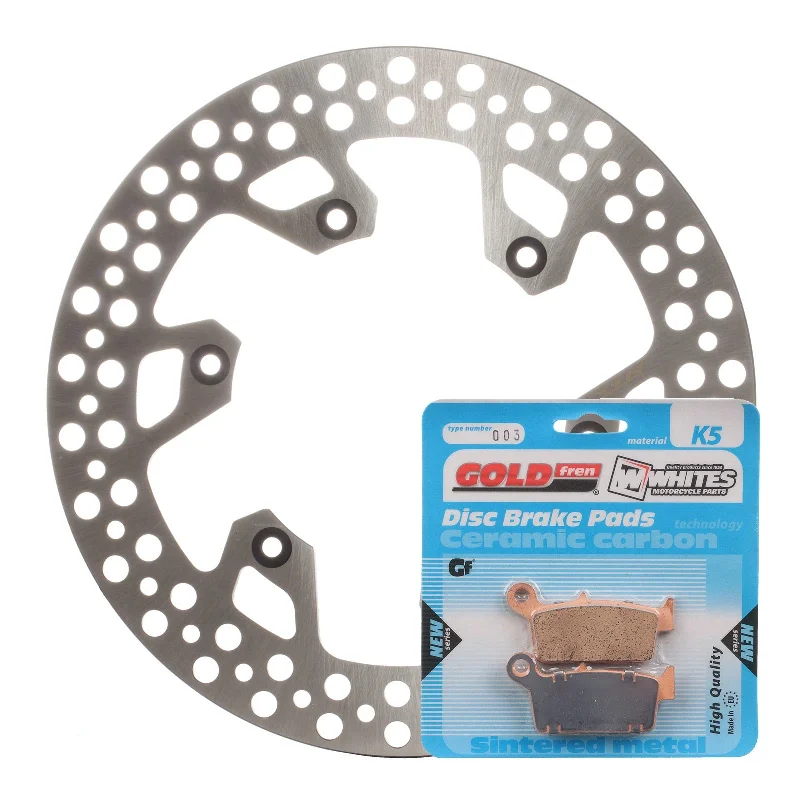 bicycle traffic tires-BRAKE DISC & PAD REAR KIT - YAM WR250F 02