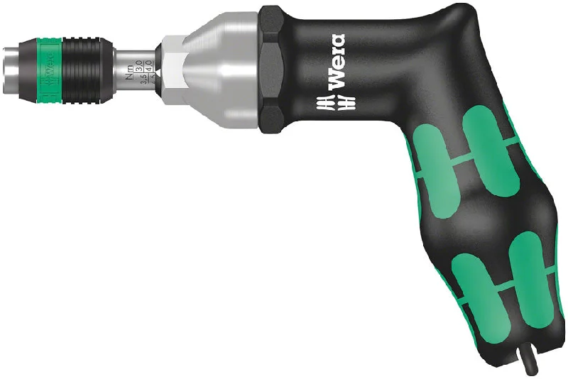 bicycle mirror tires-Wera Series 7400 Kraftform Pistol Grip Adjustable Torque Screwdriver - 3.0-6.0Nm