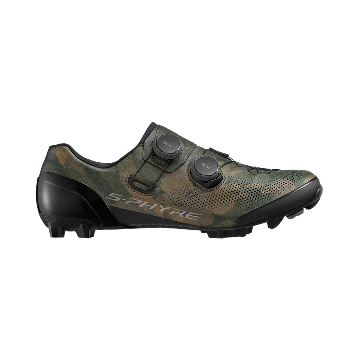 bicycle lane frame-Shimano XC903 S-Phyre Off Road Shoe - Camo