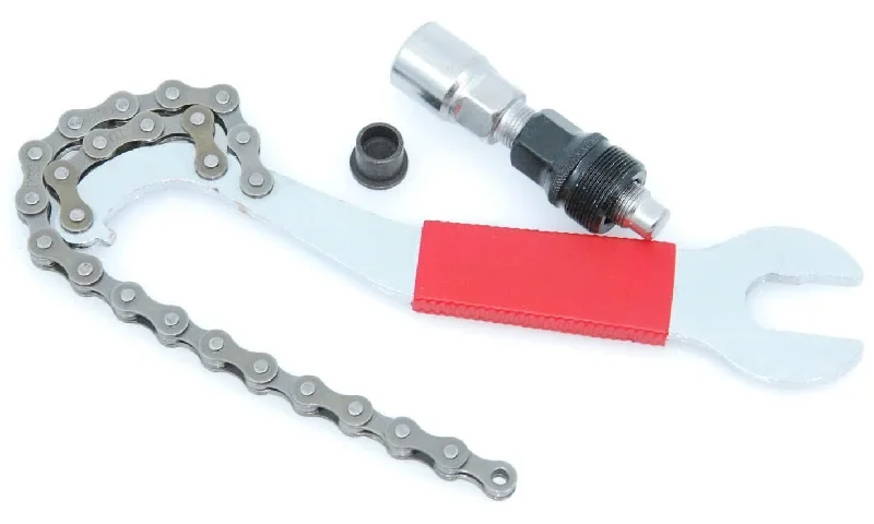 bicycle stem stiffness-Cycle Mechanics Tool Cotterless Crank Remover, Pedal Spanner And Chain Whip