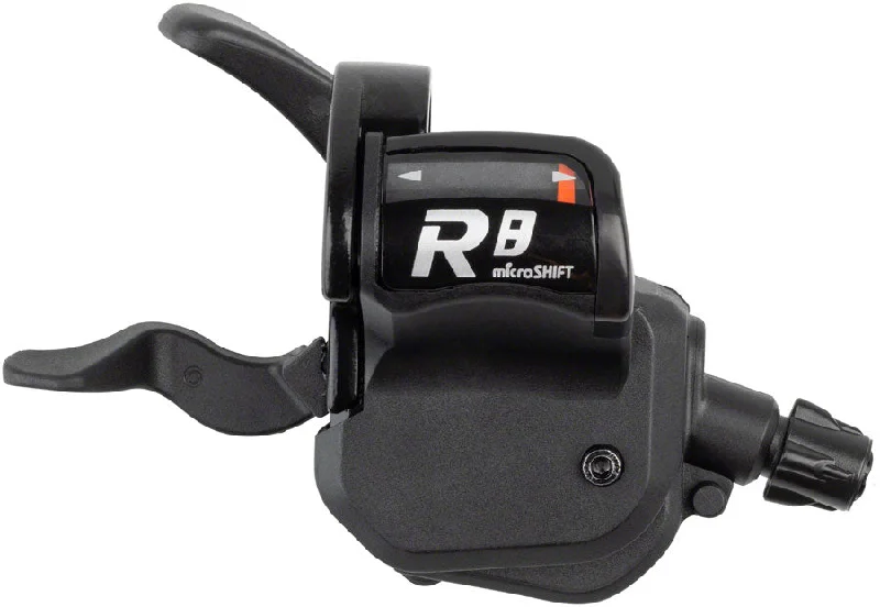 bicycle saddle width-microSHIFT R8 Right Trigger Shifter - 8-Speed Road Shimano Compatible