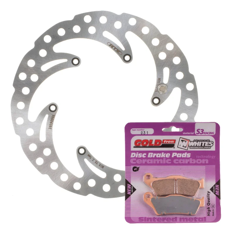 bicycle tool organizer-BRAKE DISC & PAD FRONT KIT - KTM 250 SX-F 05-06 - WAVE