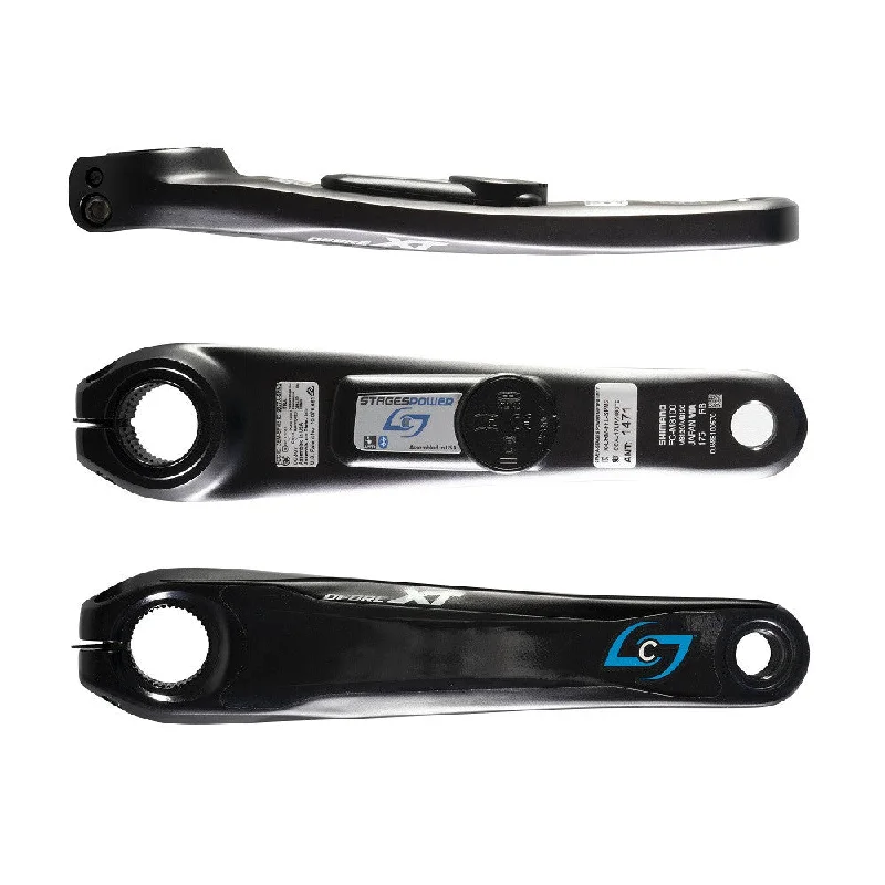 bicycle rust prevention-Stages Gen 3 Power Meter L XT M8100/M8120 175mm