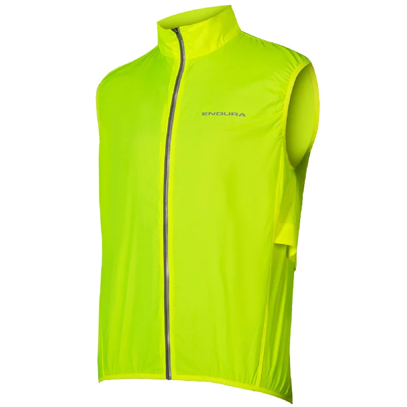 bicycle pedal smoothness-Gilet Endura Pakagilet - Giallo fluo