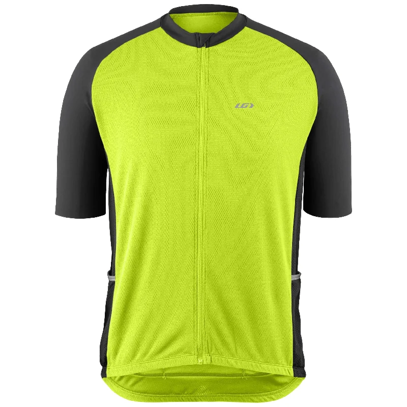 bicycle frame coat-Louis Garneau Connection 4 Short Sleeve Road Jersey - Bright Yellow - 2022